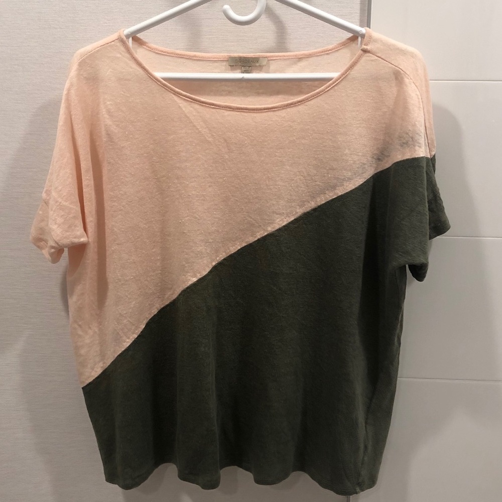 Bordeaux by Anthropologie top